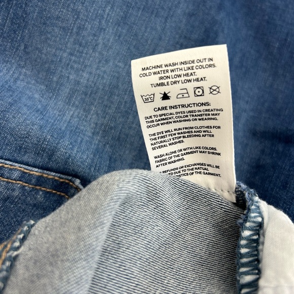 *NEW* Enjean Denim Mid-Rise Ankle Length Skinny Jean Plus Size 3X - Picture 8 of 8